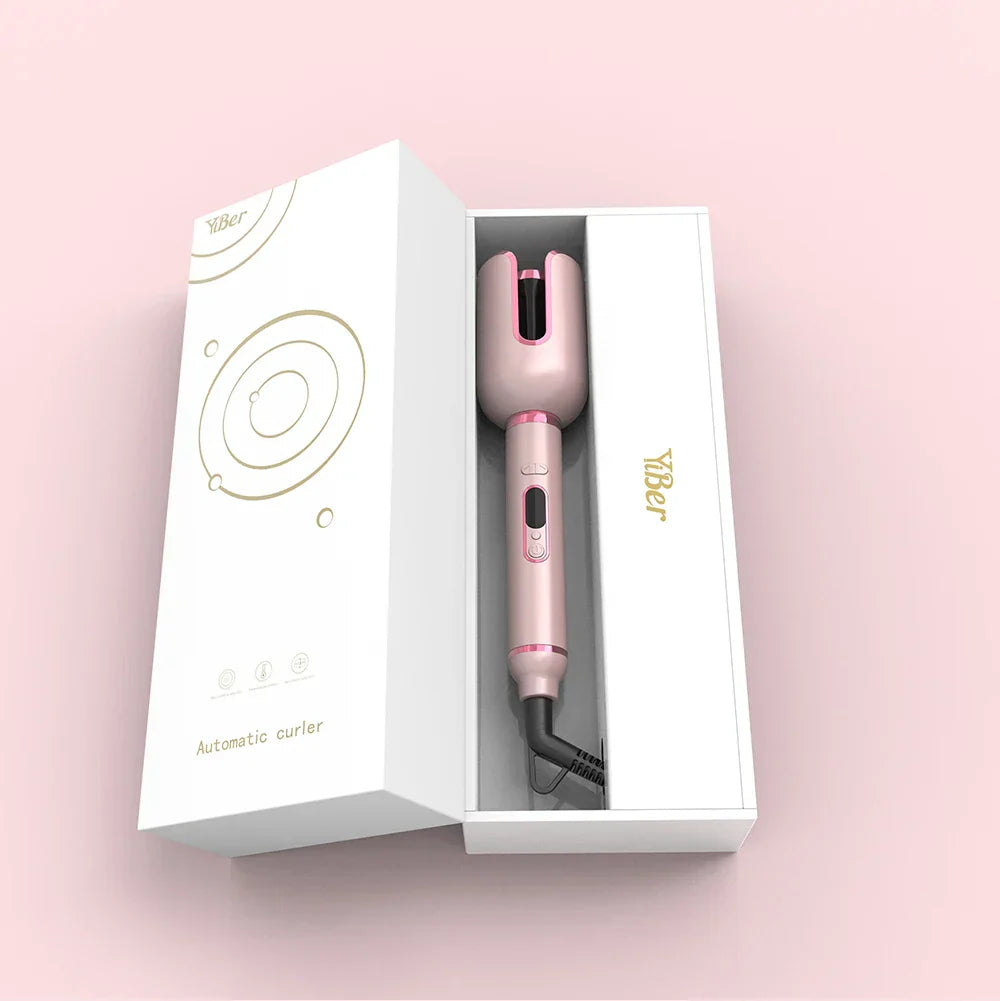 Easy Use Ceramic Curling Iron | U Shaped Hair Curler - HappyKidMart