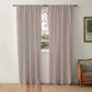 Sheer White Cotton Drapes | Light Blocking Window Curtains