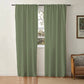Sheer White Cotton Drapes | Light Blocking Window Curtains