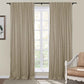 Sheer White Cotton Drapes | Light Blocking Window Curtains