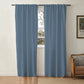 Sheer White Cotton Drapes | Light Blocking Window Curtains