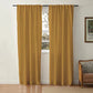 Sheer White Cotton Drapes | Light Blocking Window Curtains