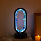 Elegant Glass Oval Desk Light Lamp - HappyKidMart