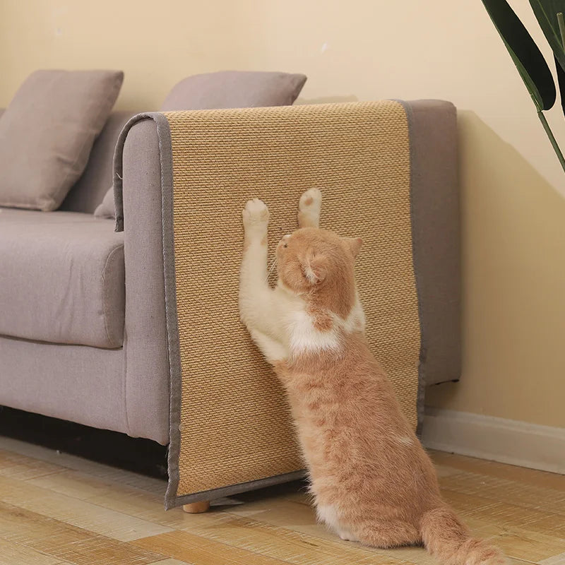 Durable Cat Scratch Pad Protector Mat - HappyKidMart