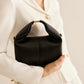 Simple Chic Tote Bag | Faux Leather With Gold Accents - HappyKidMart