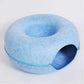 Cozy Pet Donut Bed | Soft Plush Dog Mattress