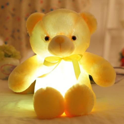 Colorful 20 Inch LED Glow Teddy Bear