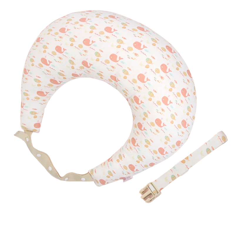 Newborn Nursing Pillow with Support Headrest