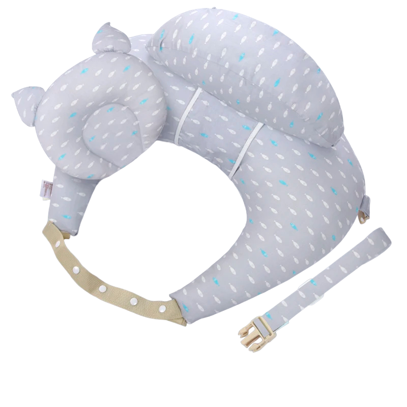 Newborn Nursing Pillow with Support Headrest