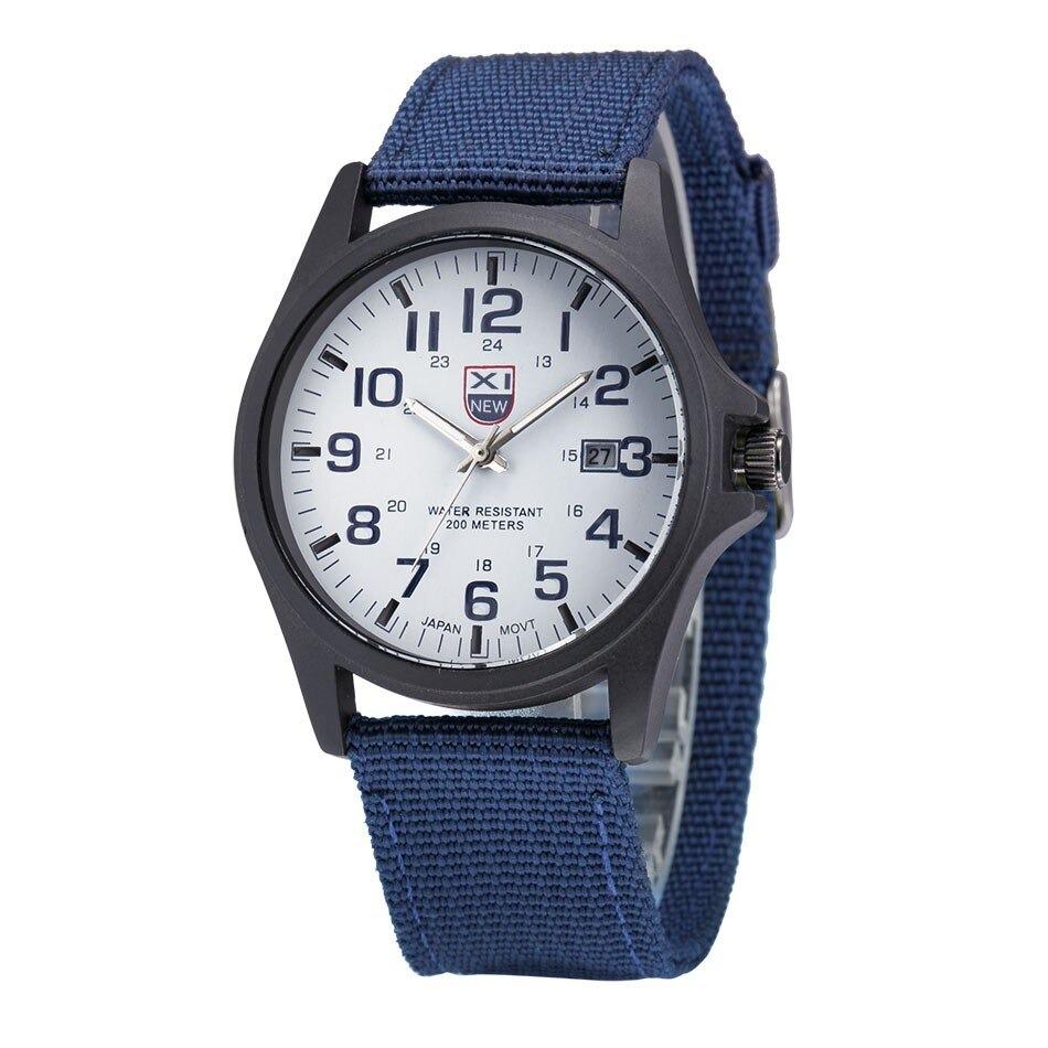 Tactical Sports Watch | Black Strap With Glow Dial