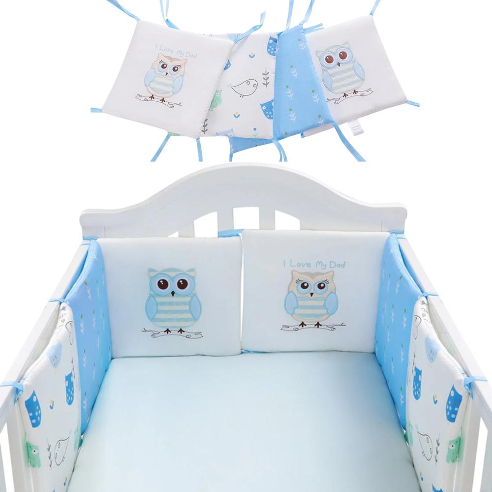 6 Pcs/Set Baby Crib Bed Bumper