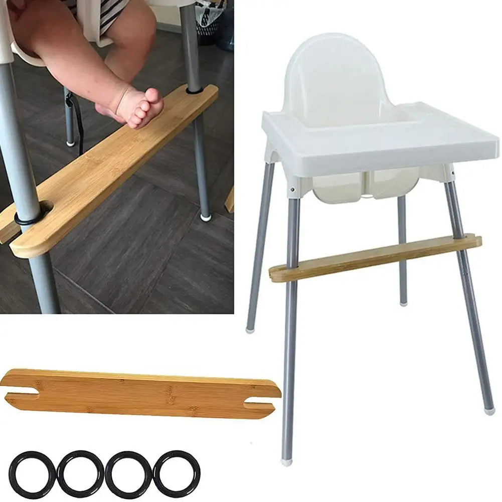 Baby Highchair Footrest With Rubber Ring