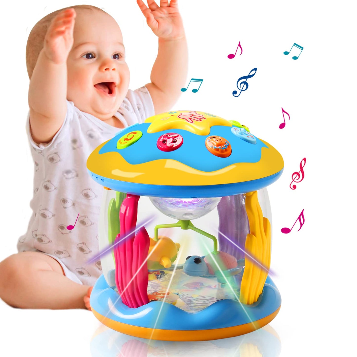 Baby Musical Light-Up Projector Toy