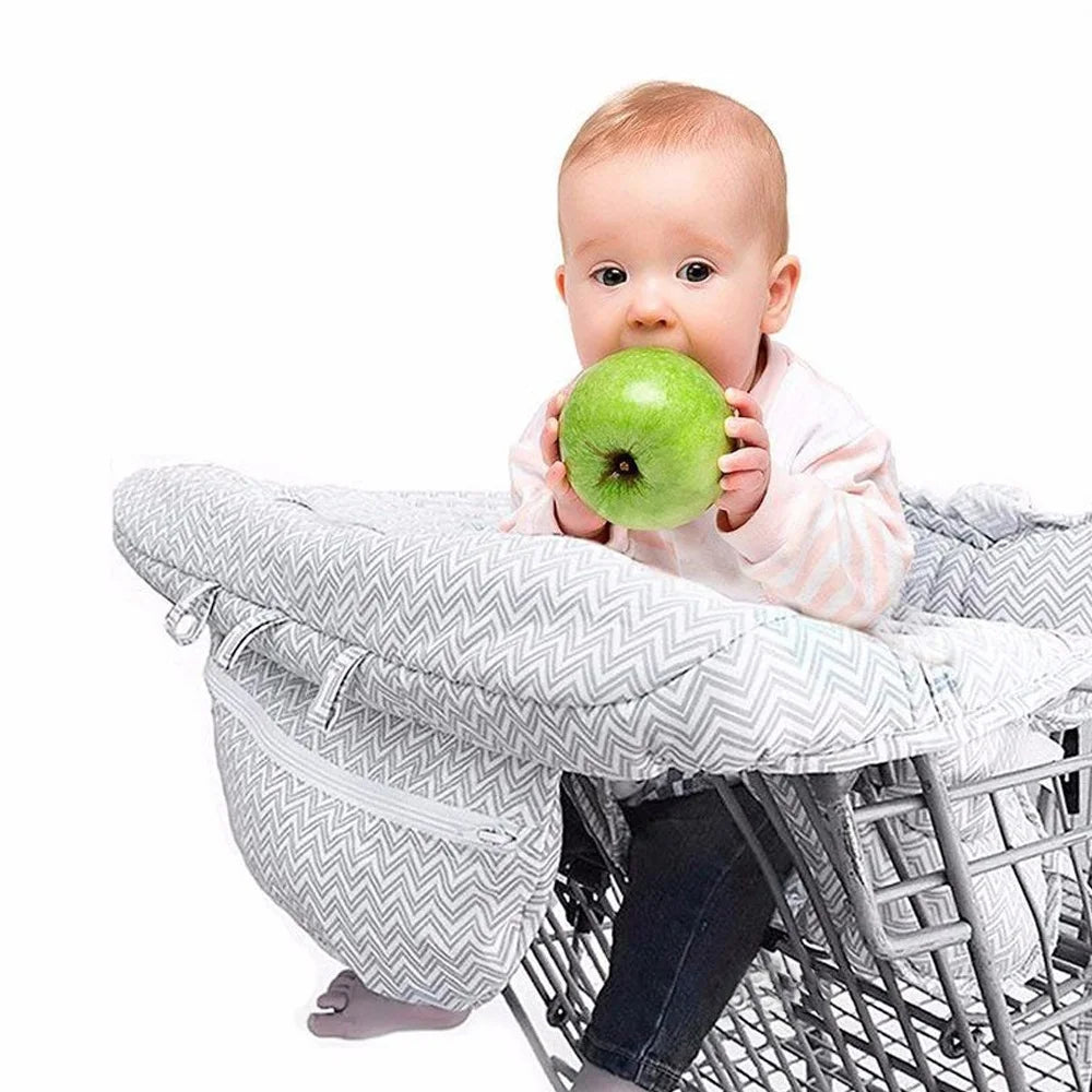 2-in-1 Baby Shopping Cart Cover