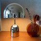 Sleek Glass Table Lamp | Chrome Finish - HappyKidMart