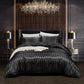 Elegant Soft Striped Bedding Set