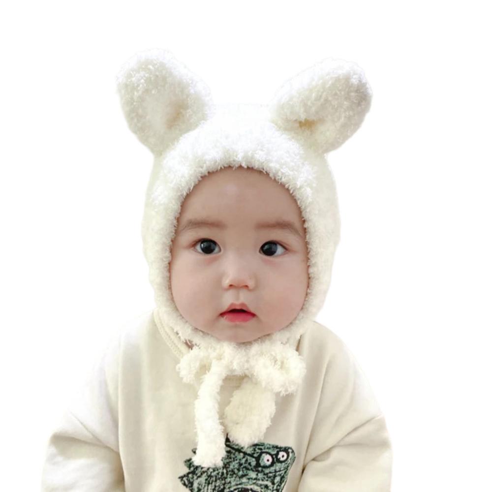 Cartoon Baby Earflap Hat Bonnet