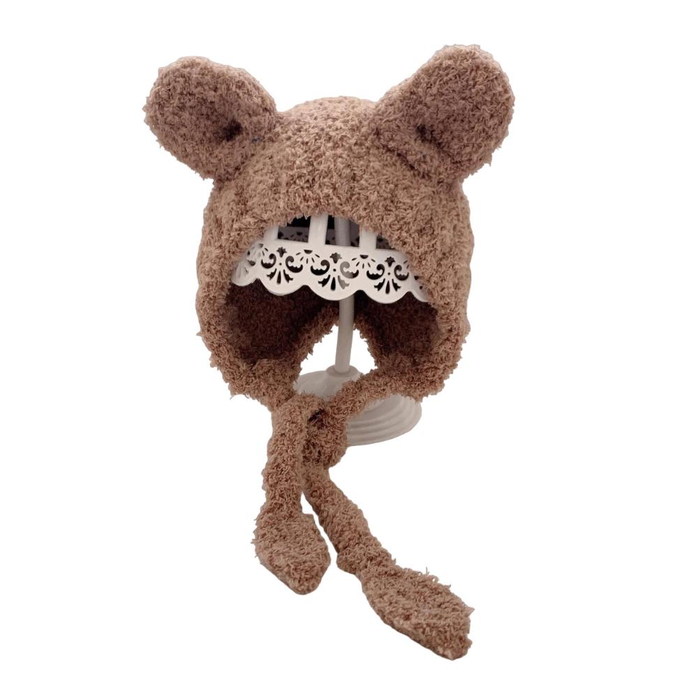 Cartoon Baby Earflap Hat Bonnet