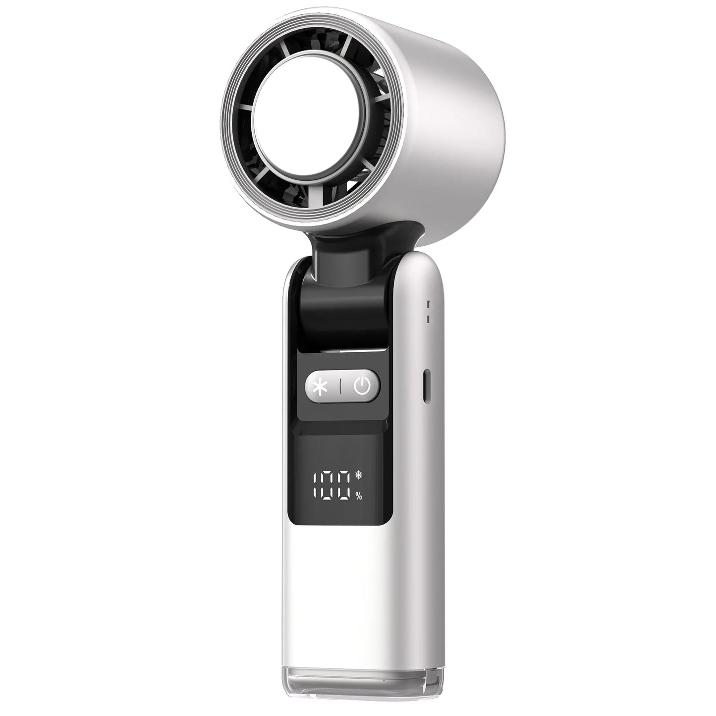 Compact Personal Fan with LCD Display - HappyKidMart