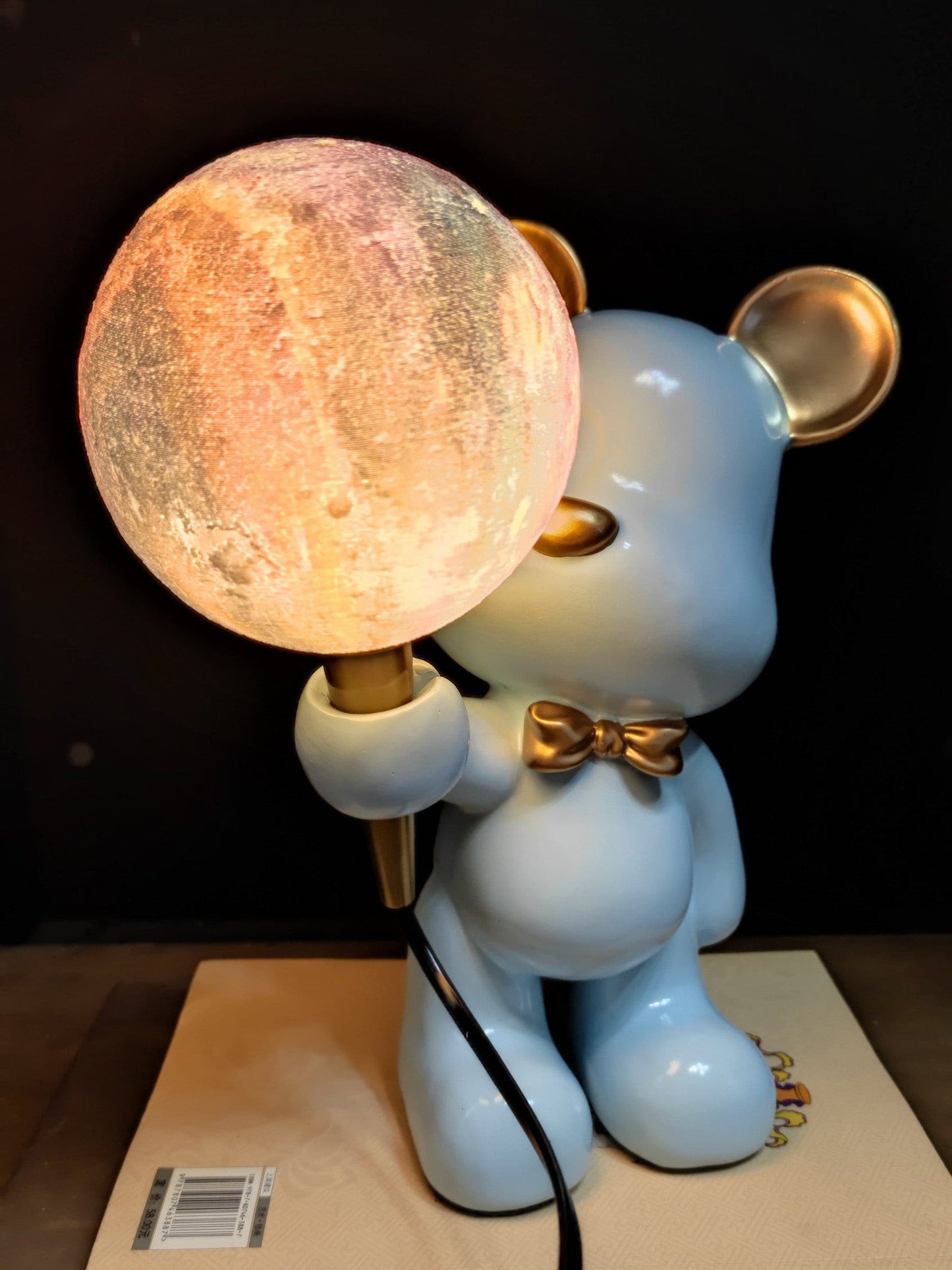 Colorful Bear Nursery Night Light Projector