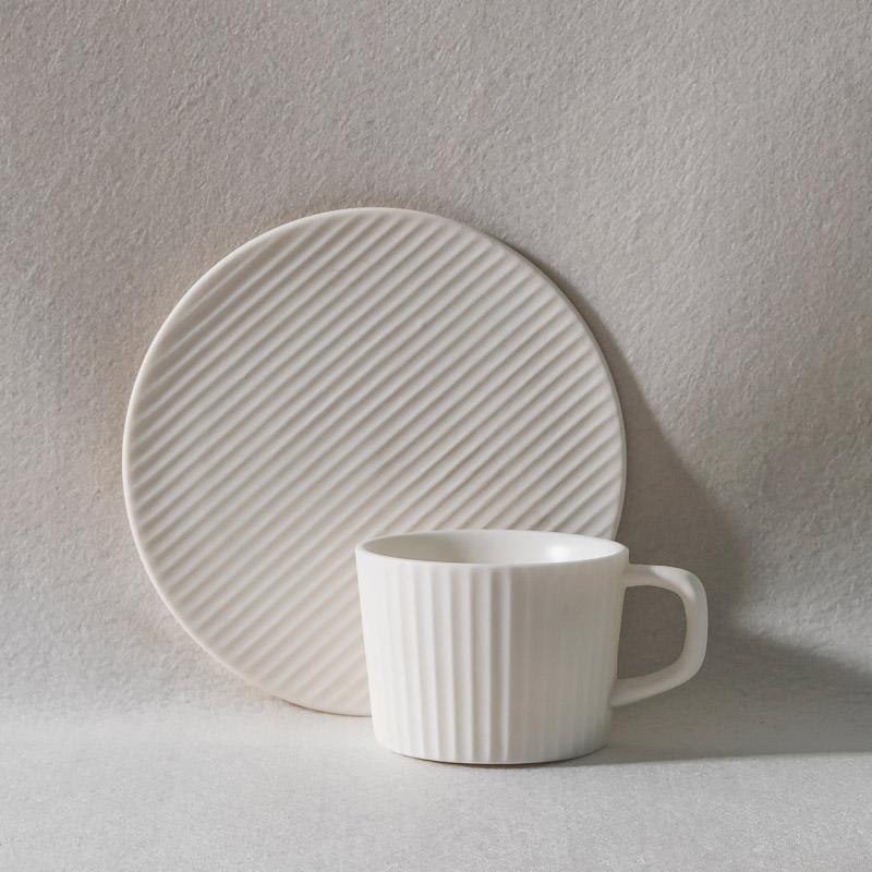 Rustic Ceramic Coffee Mug Set | Earthy Design