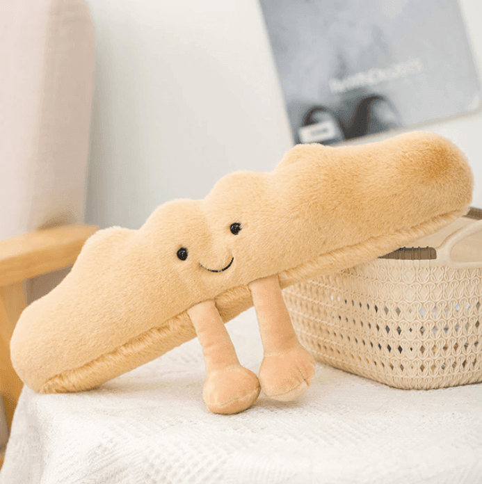 Fluffy Pastry Teddy Plush Toy - HappyKidMart