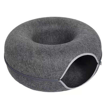 Cozy Pet Donut Bed | Soft Plush Dog Mattress - HappyKidMart