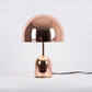 Sleek Glass Table Lamp | Chrome Finish