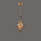 Stylish Grey Glass Drop Light