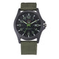 Tactical Sports Watch | Black Strap With Glow Dial
