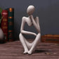 Simple Resin Figurine | Contemporary Decor Statue