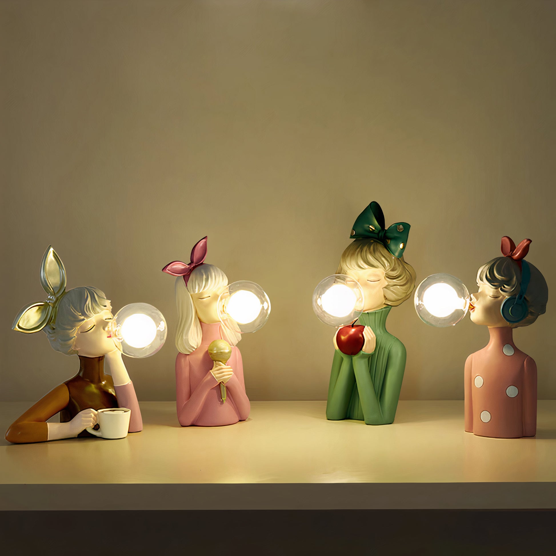 Stylish Glass Desk Lamp | Unique Home Decor - HappyKidMart