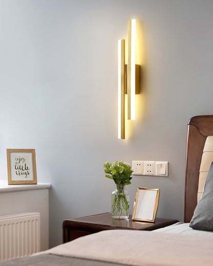 Sleek LED Wall Light | Black and White Style
