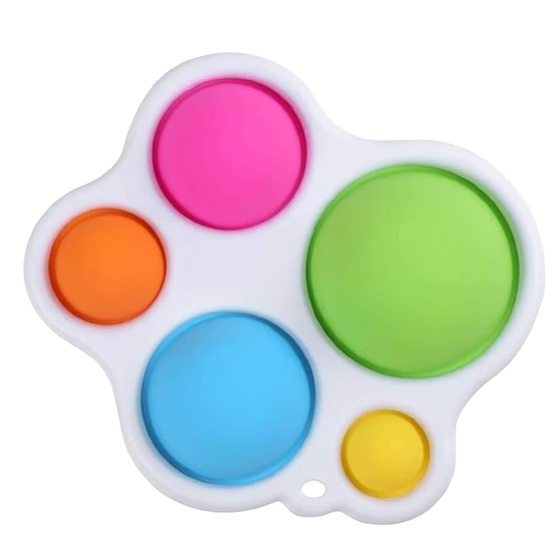 Baby Colourful Fidget Bubble Flipping Toy