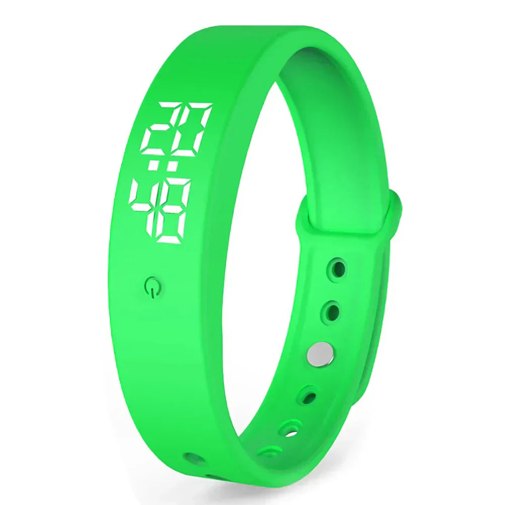Waterproof Smart Fitness Watch with LED Screen