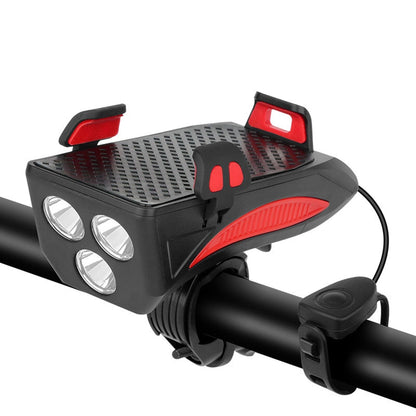 Bright Bicycle Light Kit with Phone Holder