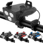 Bright Bicycle Light Kit with Phone Holder - HappyKidMart