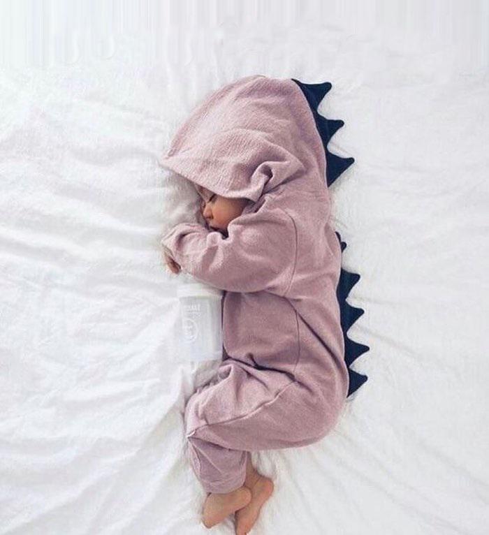 Cute Toddler Dino Romper - HappyKidMart
