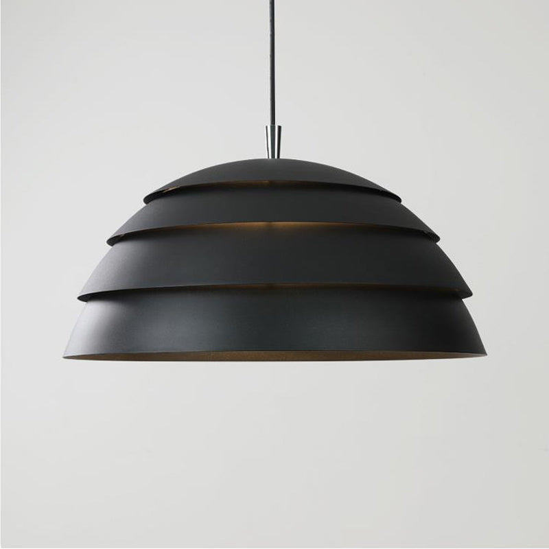 Sleek Black Pendant Lighting Fixture