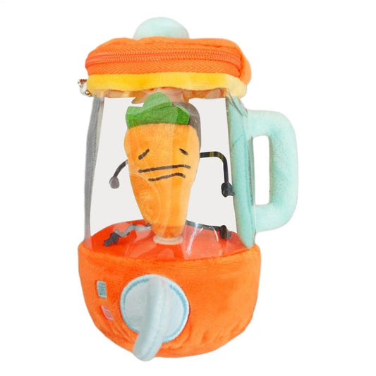 Interactive Rotating Plush Carrot Blender Toy