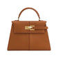 Small Chic Crossbody Purse With Metal Details