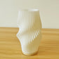 Soft White Table Lamp | Ruffled Shade Design