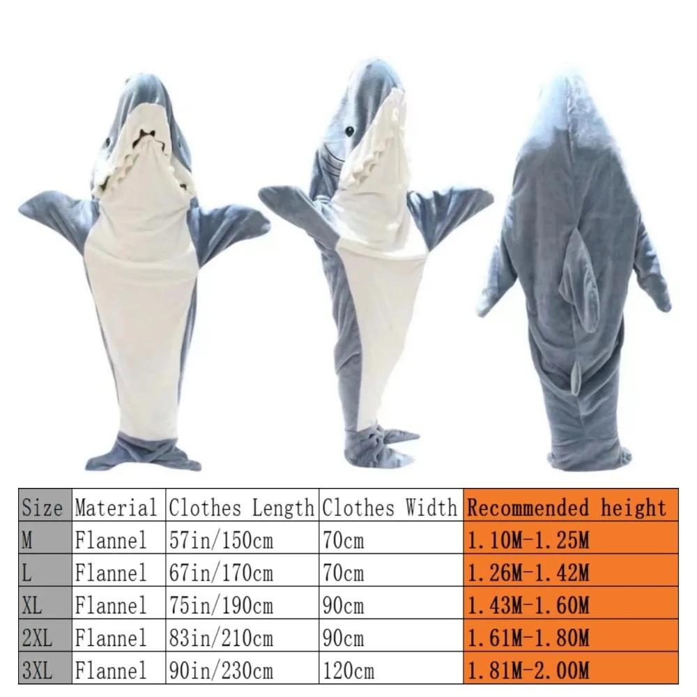 Kids Shark Sleeping Bag Pajama