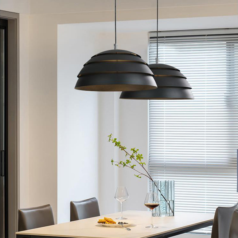 Sleek Black Pendant Lighting Fixture - HappyKidMart