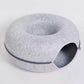 Cozy Pet Donut Bed | Soft Plush Dog Mattress