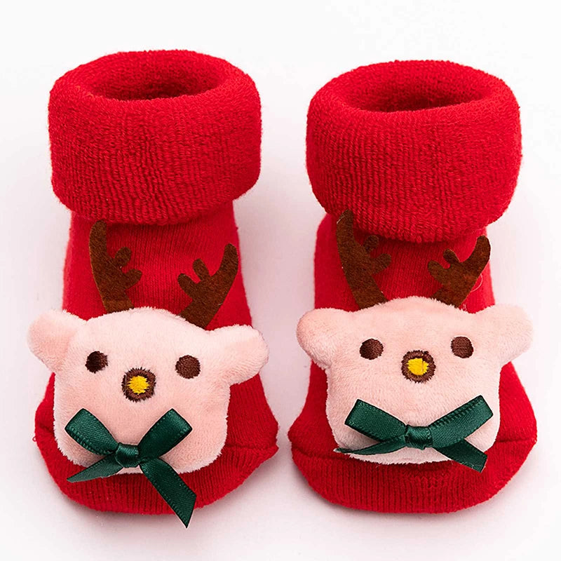 Baby Christmas Socks for Newborns