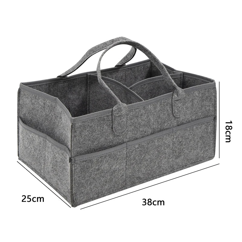 Large Capacity Baby Diaper Storage Bag