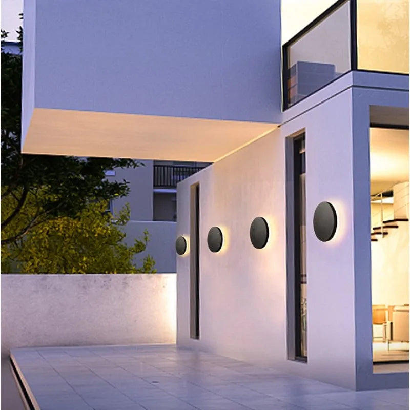 Stylish Outside Diamond LED Wall Lamp