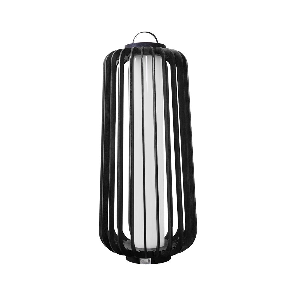 Rustic Wood Patio Table Lamp