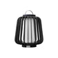 Rustic Wood Patio Table Lamp